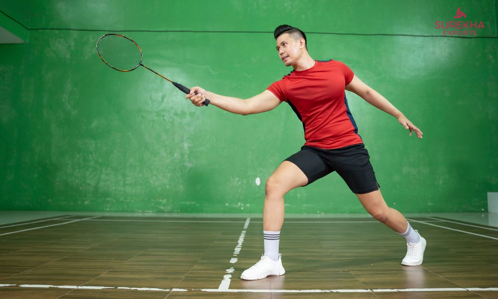 Badminton court construction services by Surekha Exports