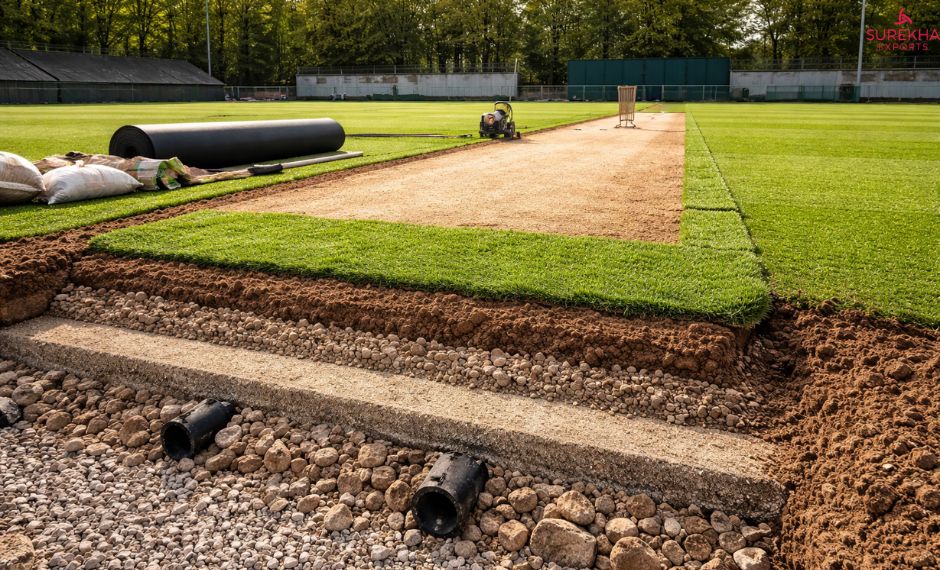 cricket turf construction cost
